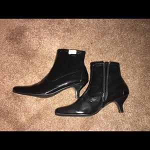 Black Heeled Booties